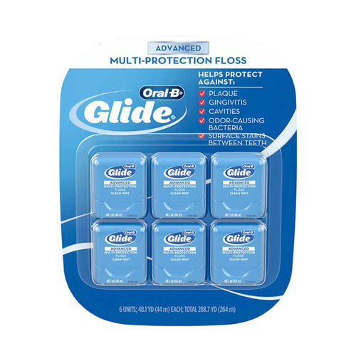 Chỉ nha khoa ORAL-B Glide Advanced Multi Protection Floss Clear Mint Set 44m x6 hộp - ảnh sản phẩm 2