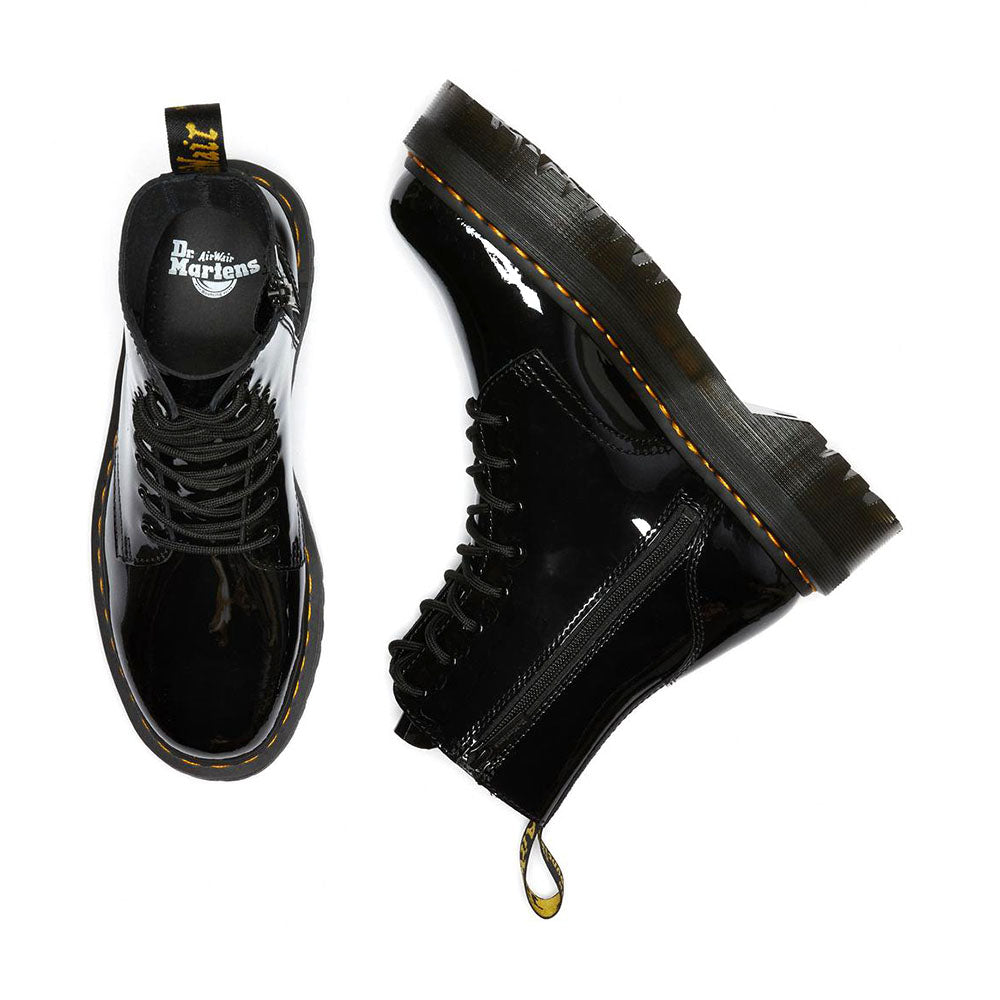 Giày Dr. Martens JADON PATENT LEATHER PLATFORM BOOTS JADON - hình ảnh chi tiết 5