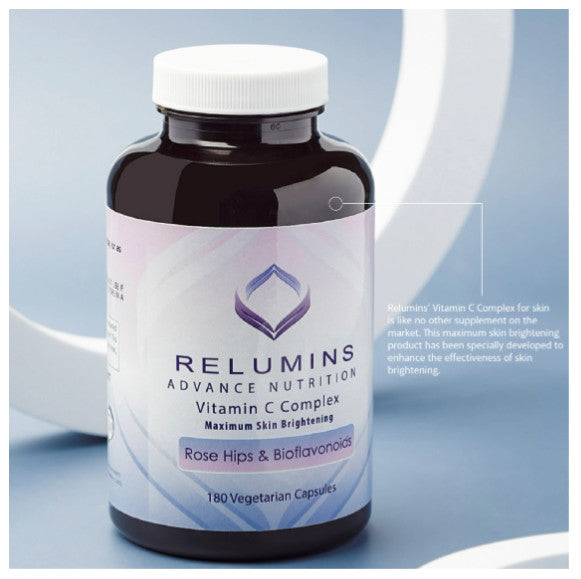 Viên uống trắng da Relumins Vitamin C Complex 180 viên của Mỹ - hình ảnh chi tiết 2