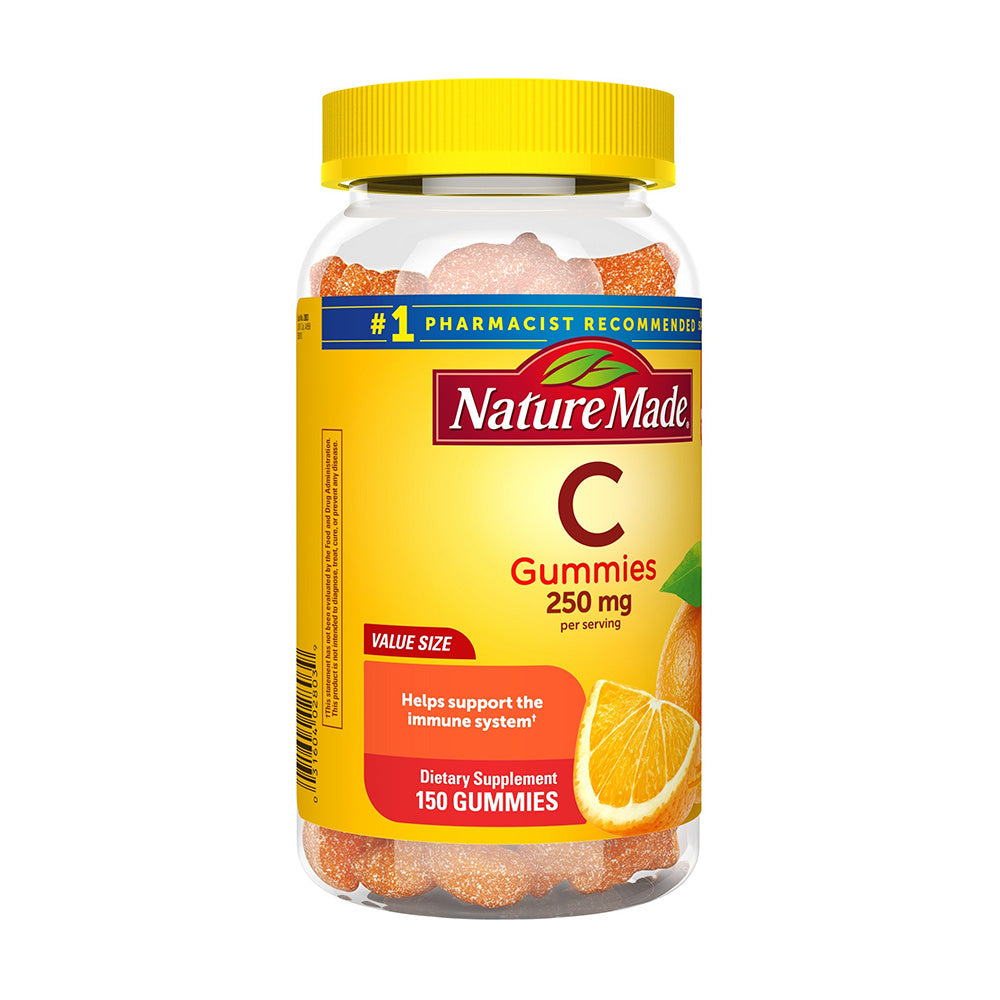 Kẹo dẻo bổ sung vitamin C Nature Made Vitamin C 250 mg Gummies - Tangerine - 150 viên - hình ảnh chi tiết 2