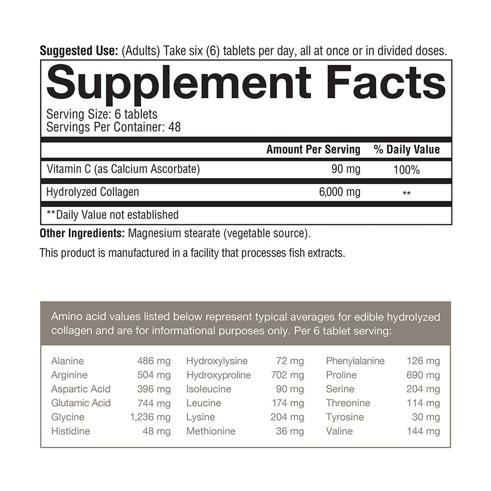 Viên uống chống lão hóa da Collagen Youtheory Type 1-2-3 - 290 viên của Mỹ - hình ảnh chi tiết 6