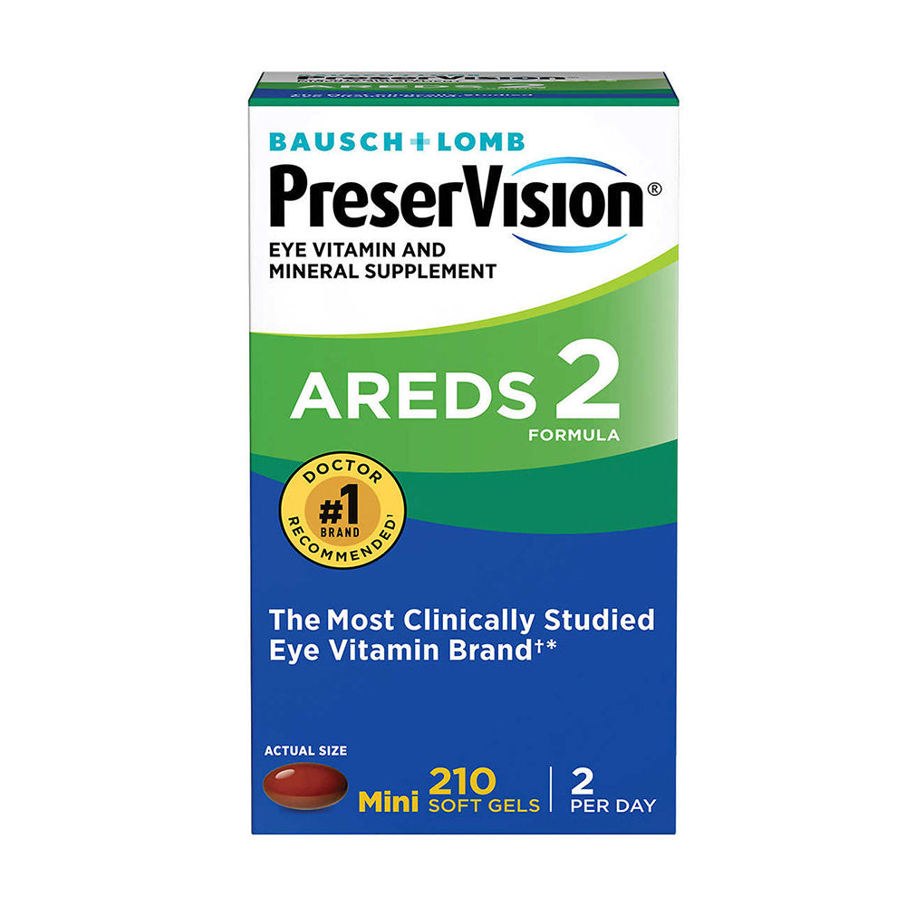 Viên uống sáng mắt dành riêng cho người lớn tuổi Preservision AREDS2 Formula 210 viên - ảnh sản phẩm 1