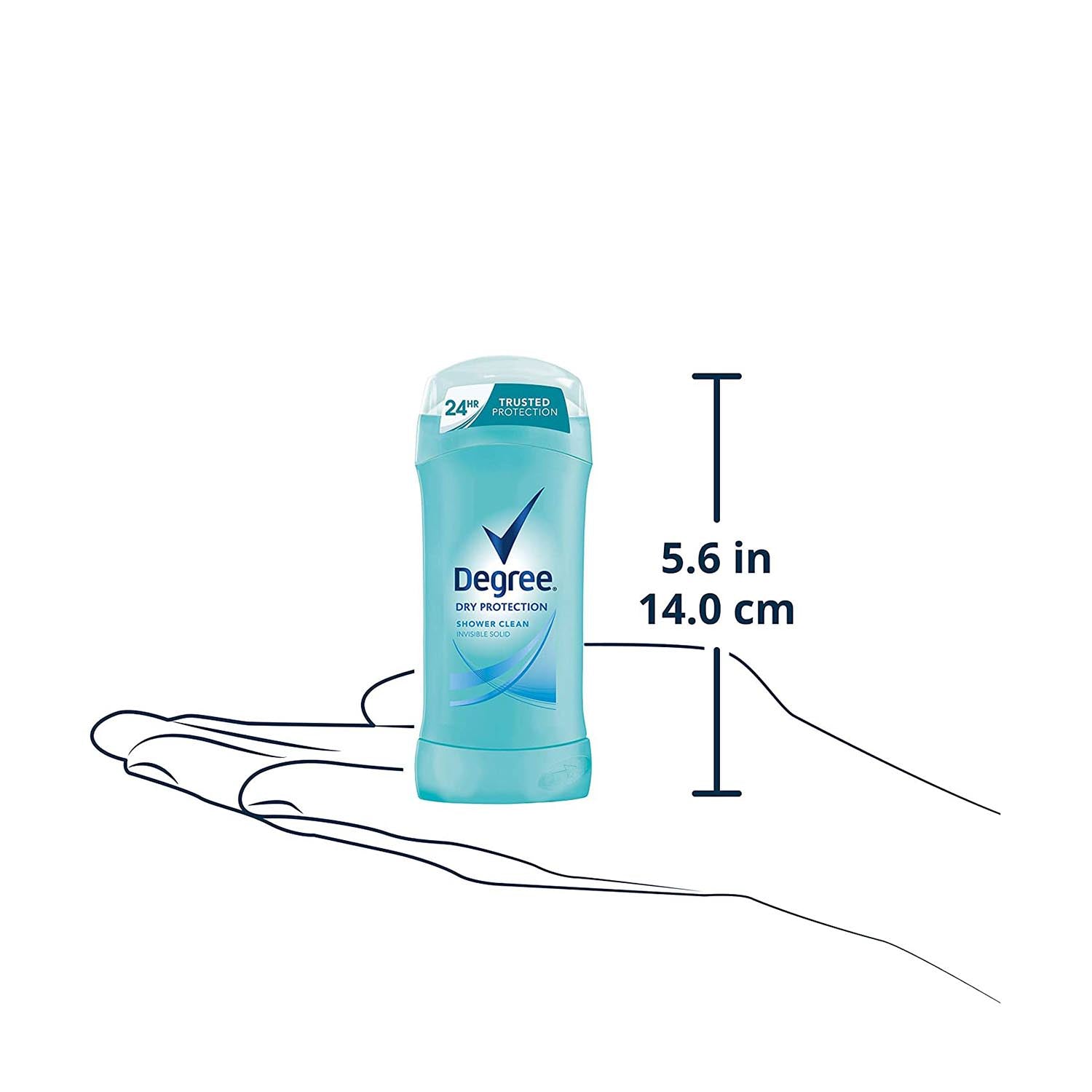 Lăn khử mùi Degree Dry Protection 75g của Mỹ - hình ảnh chi tiết 3