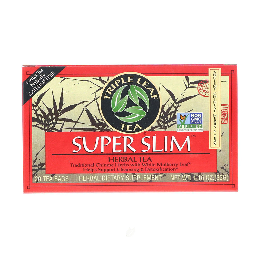 Trà thảo mộc giảm cân Triple Leaf Tea Super Slim Herbal Tea Hộp 20 túi - hình ảnh sản phẩm chính