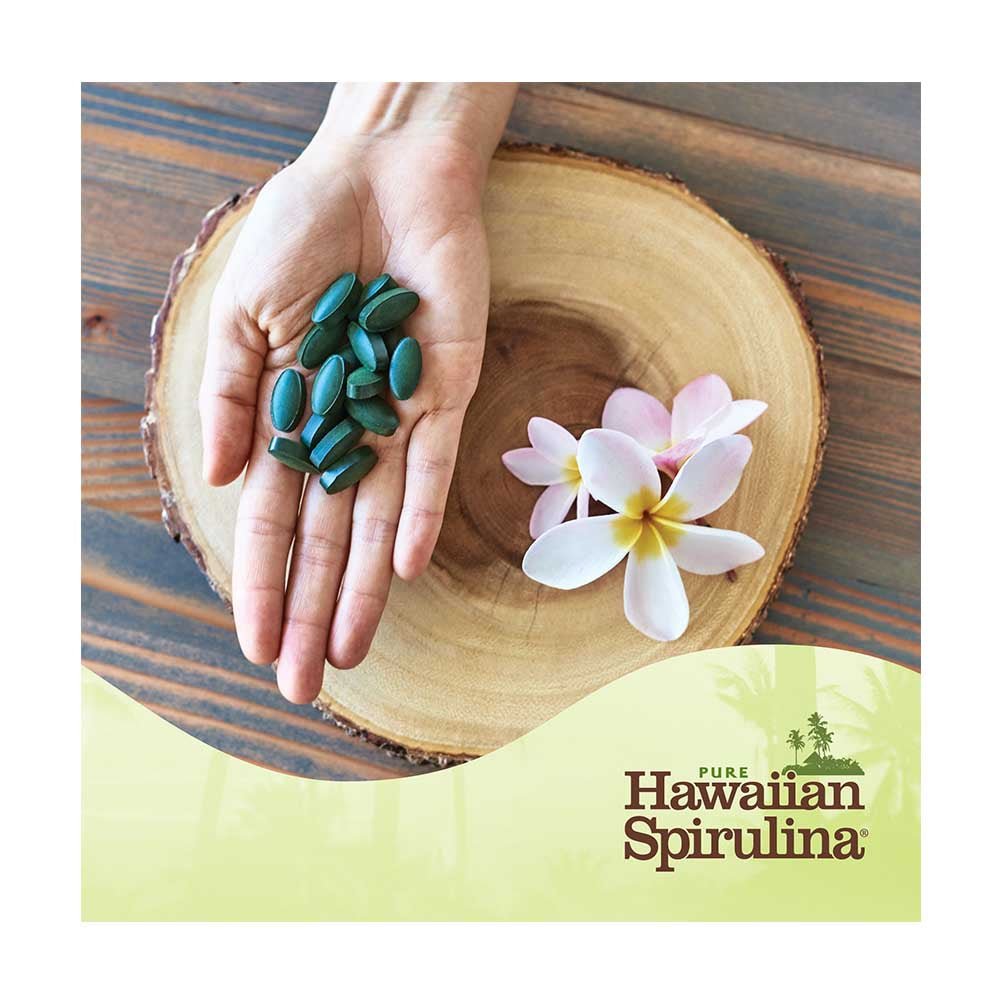 Tảo xoắn Nutrex Hawaii Pure Hawaiian Spirulina 3000mg 360 viên - hình ảnh chi tiết 4