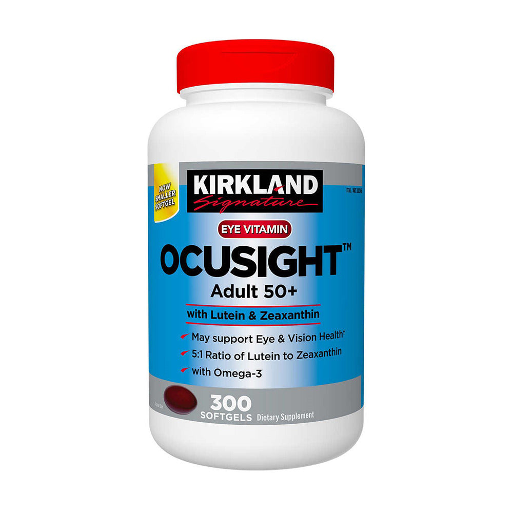 Viên uống bổ mắt dành cho người lớn tuổi Kirkland Signature Ocusight Adult 50+ 300 viên - hình ảnh sản phẩm chính