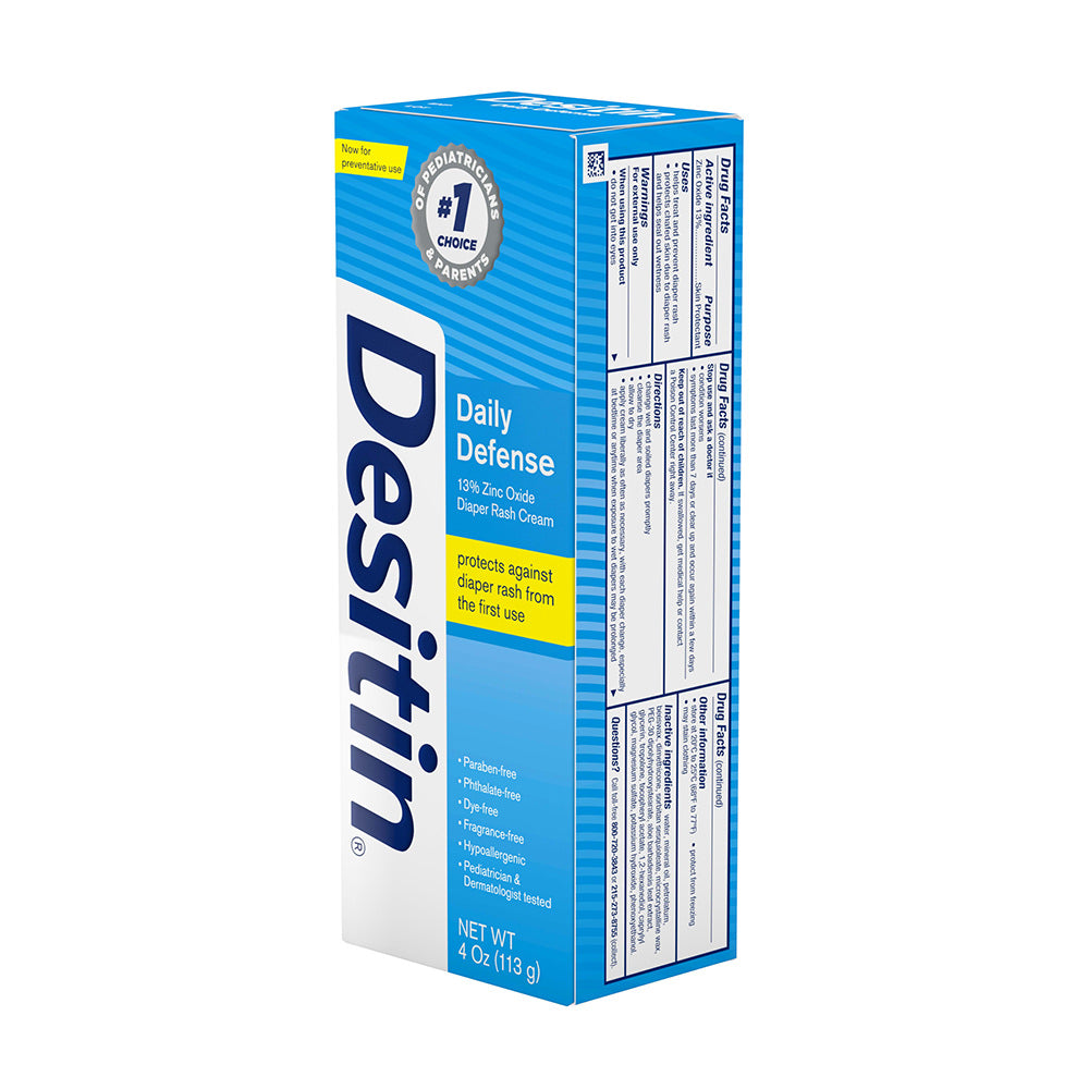 Kem chống hăm tã nhập khẩu từ Mỹ Desitin 113g (màu xanh) - hình ảnh chi tiết 4