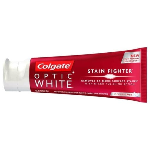 Kem đánh răng Colgate Optic White Advanced White 119g - hình ảnh chi tiết 3