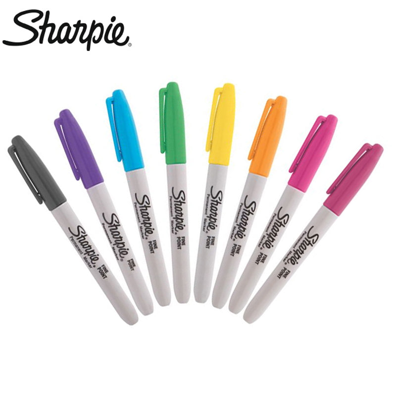 Viết Lông Nhiều Màu Sharpie Permanent Marker, Fine Point, 24 Assorted Colors + 1 Silver Bonus Marker Set 25 Cây - hình ảnh chi tiết 2