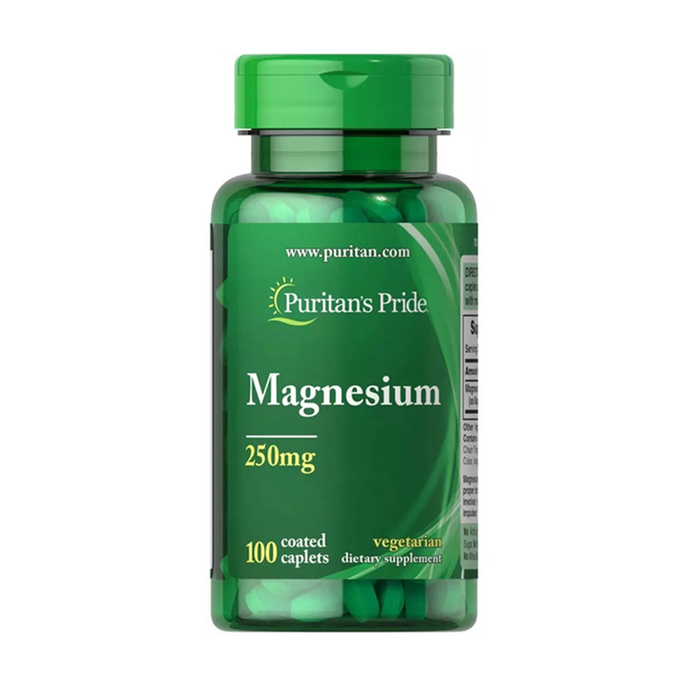Viên uống hỗ trợ xương Puritan's pride Magnesium 250 mg hộp 100 viên - hình ảnh sản phẩm chính