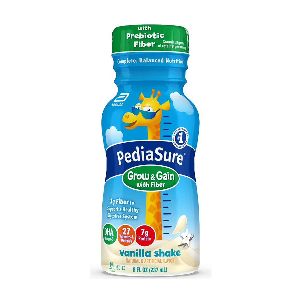 Sữa Pediasure nước hương Vani Pediasure Grow & Gain Vanilla Thùng 24 chai - hình ảnh chi tiết 2