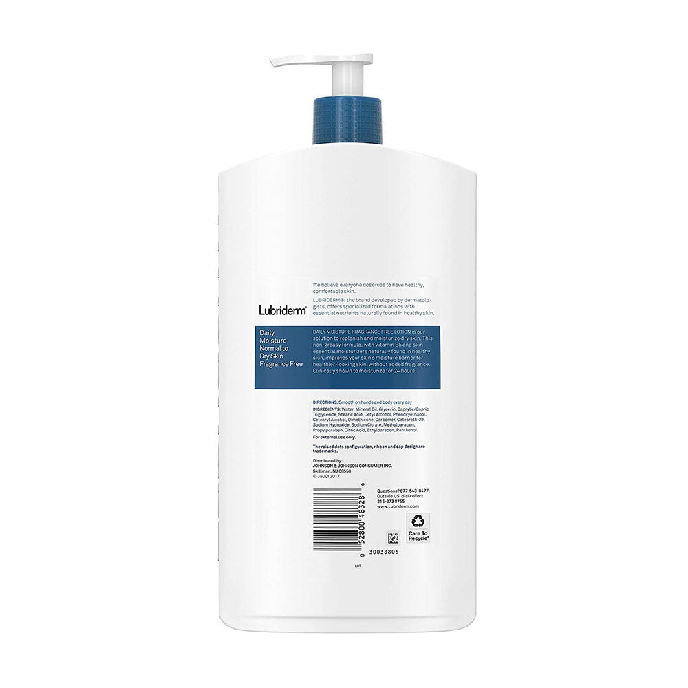 Set sữa dưỡng thể Lubriderm Daily Moisture Lotion 709ml x2 + 177ml x1 - hình ảnh chi tiết 5