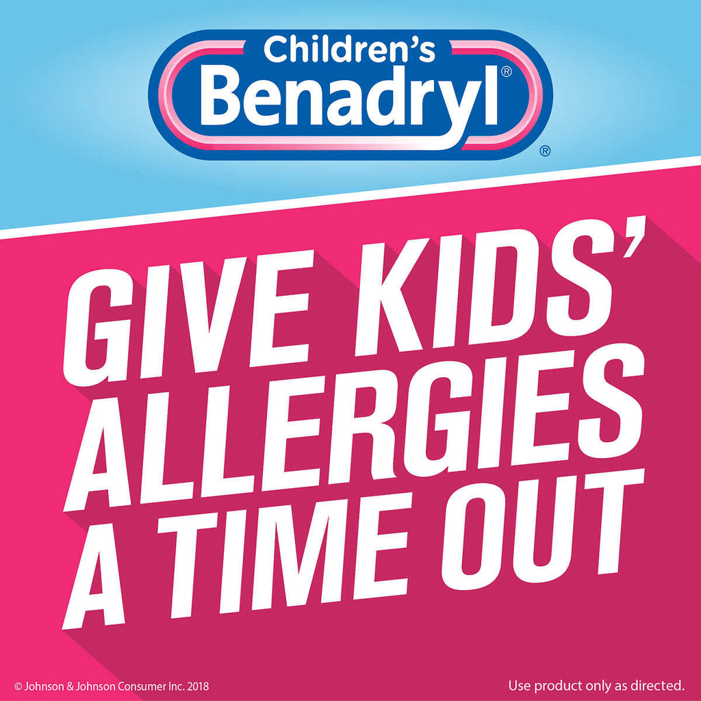 Set 2 chai Children's Benadryl Allergy Liquid (2x236ml) - hình ảnh chi tiết 4