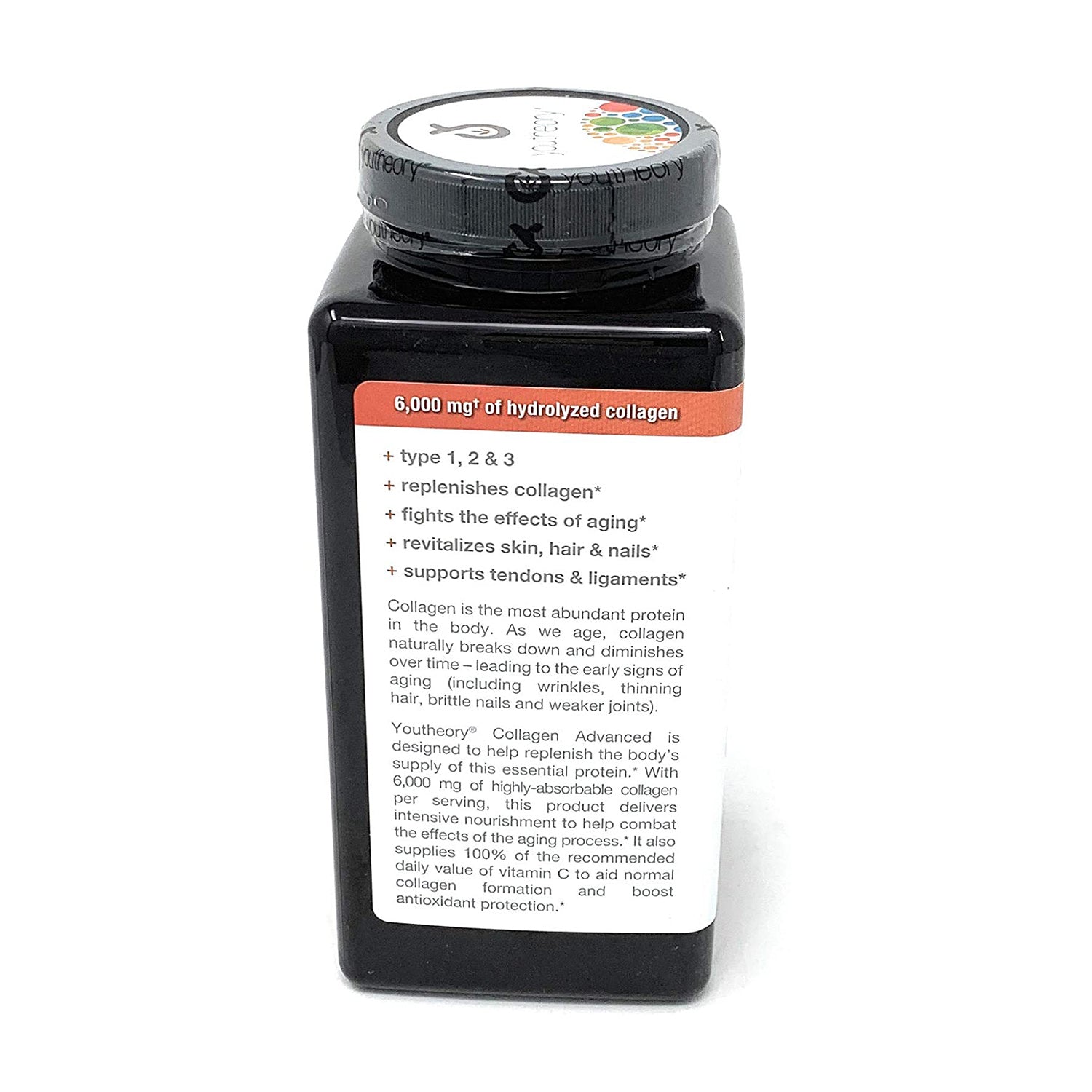Viên uống chống lão hóa da Collagen Youtheory Type 1-2-3 - 390 viên của Mỹ - ảnh sản phẩm 3