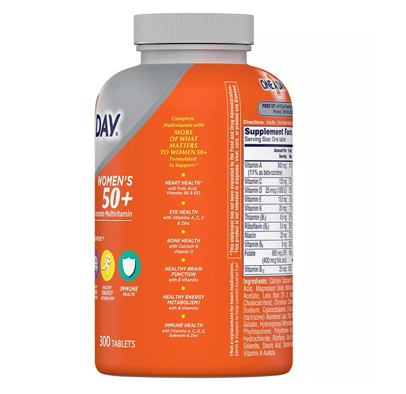 Vitamin tổng hợp One A Day Woman 50+ 300 Viên - hình ảnh chi tiết 5