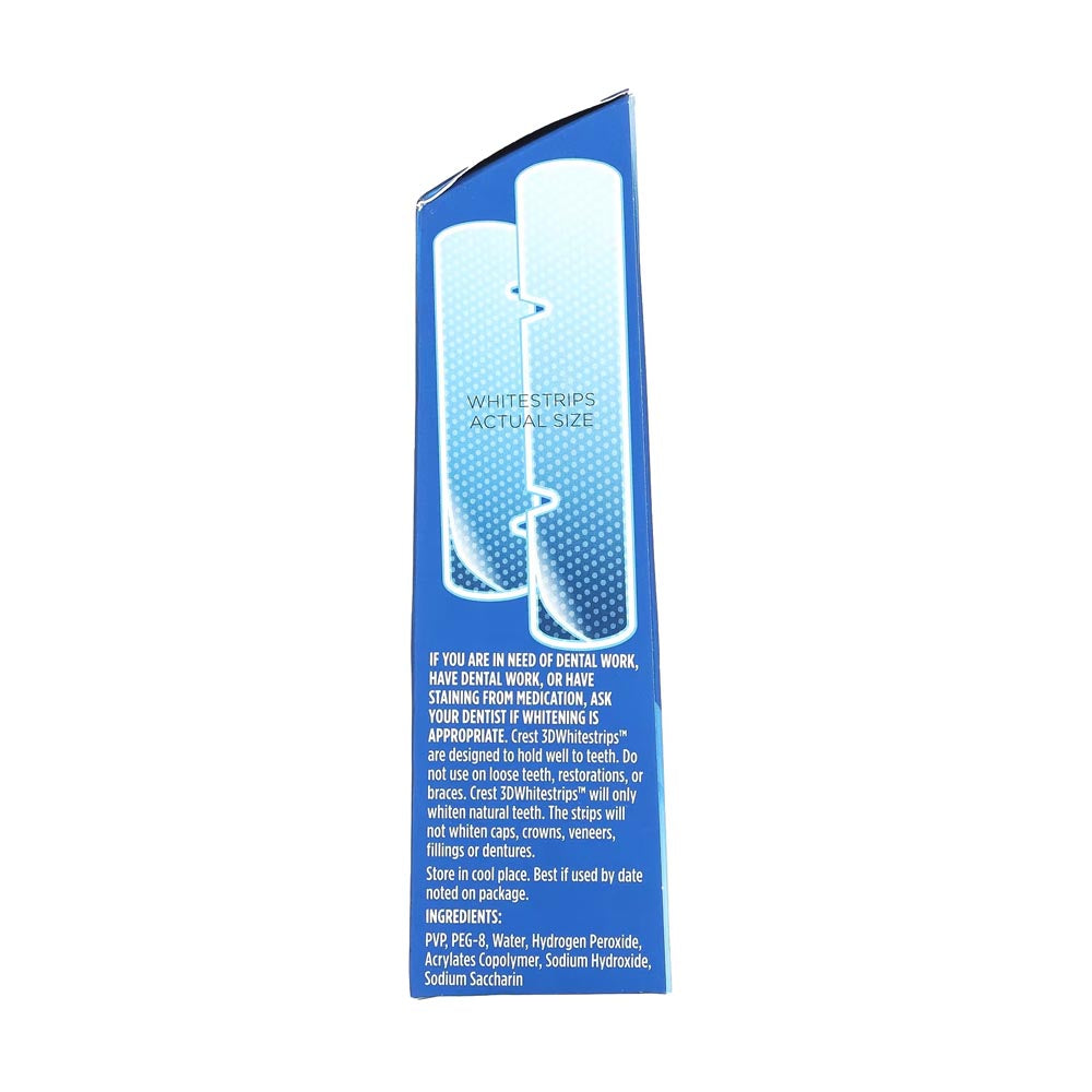 Miếng dán trắng răng Crest 3D Whitestrips Professional Effects Levels 40 miếng 18 Whiter + 20 miếng Levels 12 Whiter - hình ảnh chi tiết 4