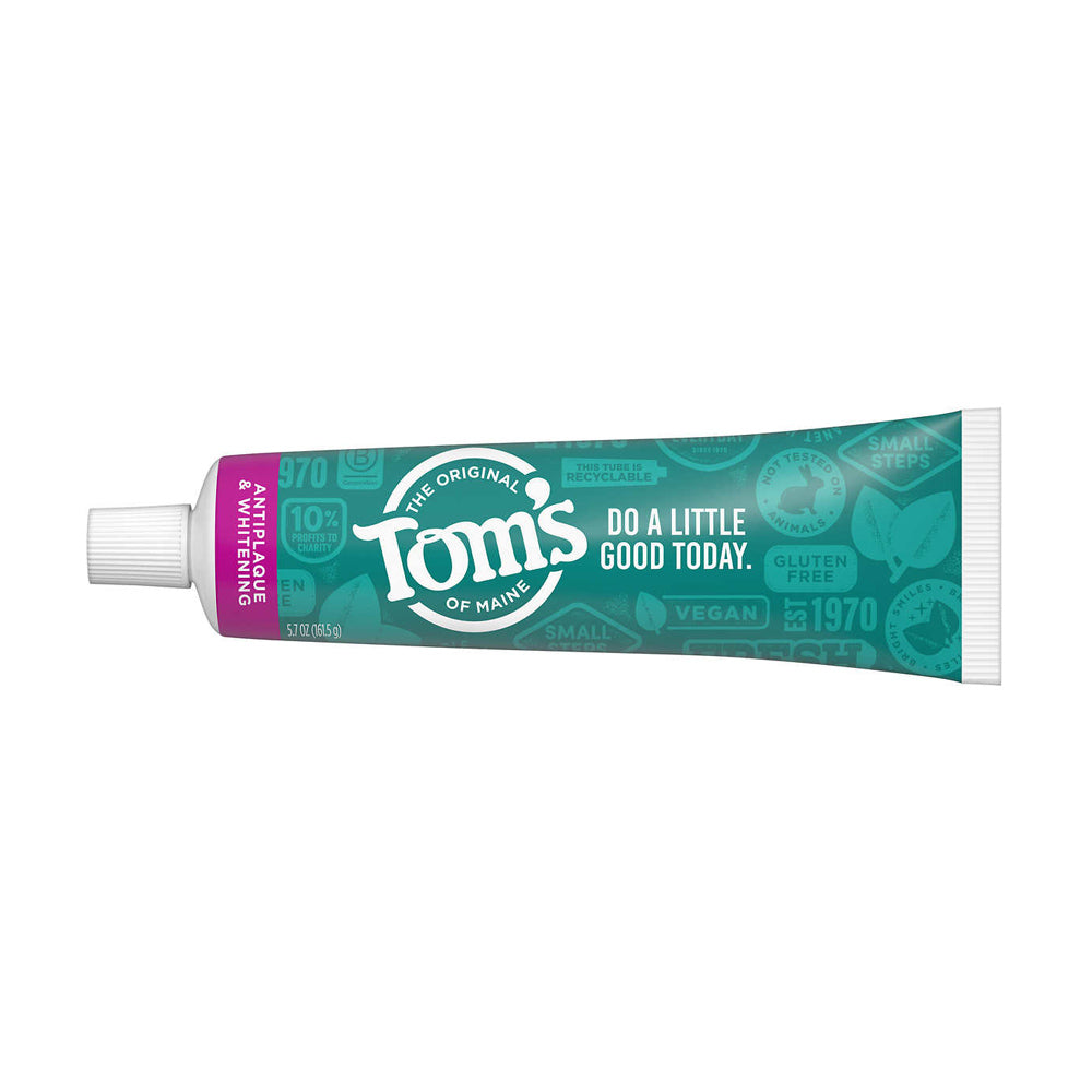 Kem đánh răng Tom's of Maine Antiplaque & Whitening Toothpaste 161.5g - hình ảnh sản phẩm chính