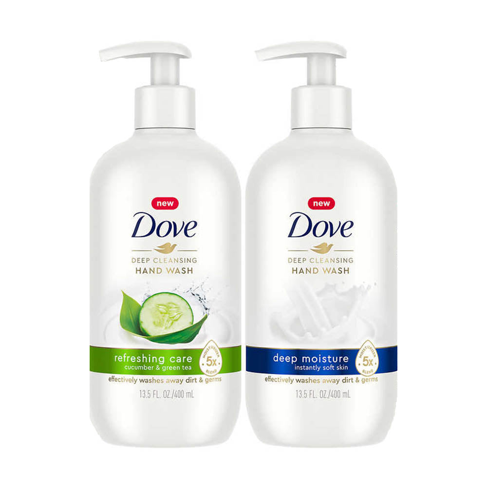 Rửa Tay Dove Deep Cleansing 400ml Set 4 chai - hình ảnh sản phẩm chính