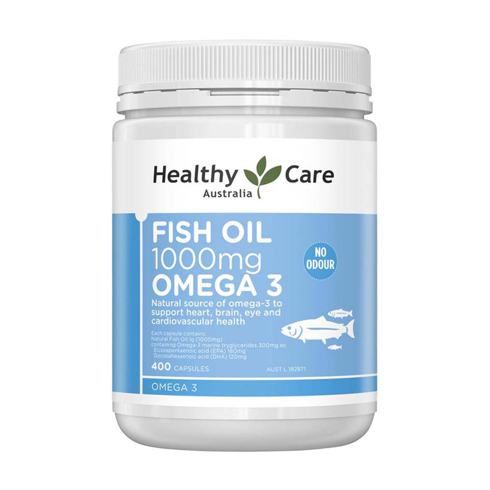 Dầu cá Fish Oil Healthy Care Omega 3 1000mg 400 viên - hình ảnh sản phẩm chính