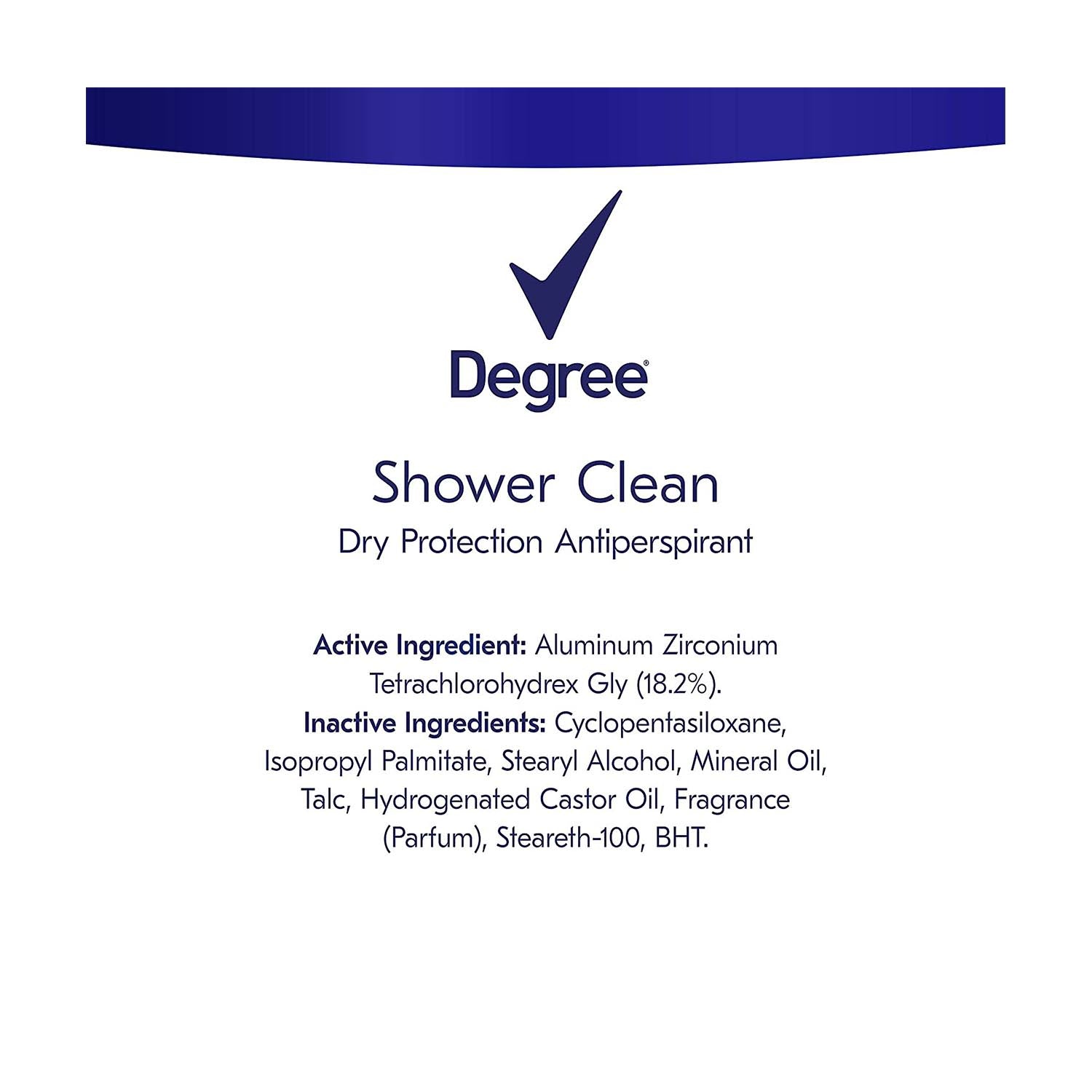 Lăn khử mùi Degree Dry Protection 75g của Mỹ - hình ảnh chi tiết 4