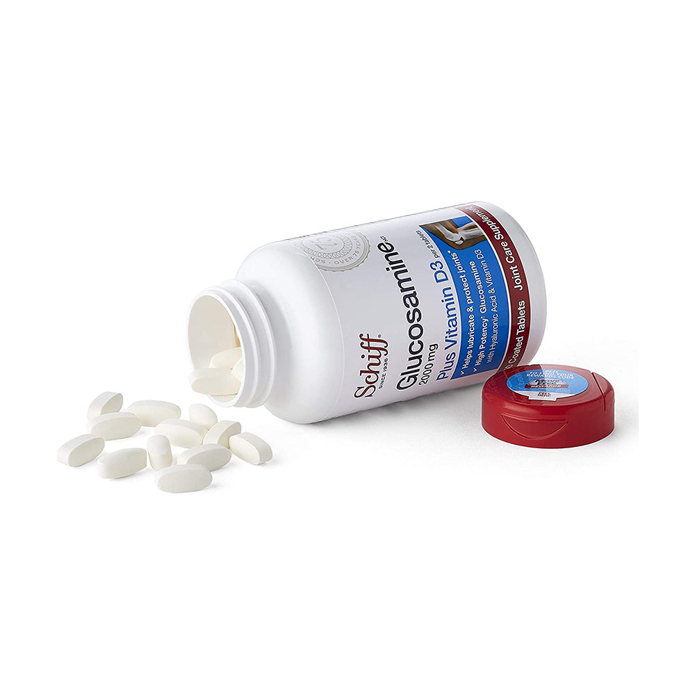 Viên uống bổ khớp Schiff Glucosamine 2000mg plus Vitamin D3. hộp 150 viên của Mỹ - hình ảnh chi tiết 4