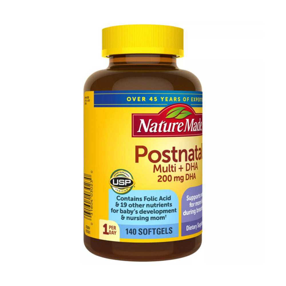 Vitamin dành cho phụ nữ cho con bú Postnatal Multi DHA 140 viên của Mỹ - hình ảnh chi tiết 2