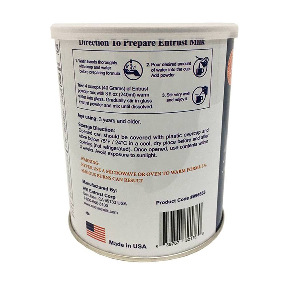 Sữa Entrust dành cho người tiểu đường Entrust Milk 400g - hình ảnh chi tiết 2