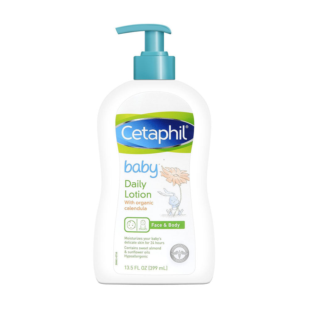 Sữa dưỡng ẩm sử dụng hàng ngày cho da em bé Cetaphil Baby Daily Lotion 399ml - hình ảnh sản phẩm chính