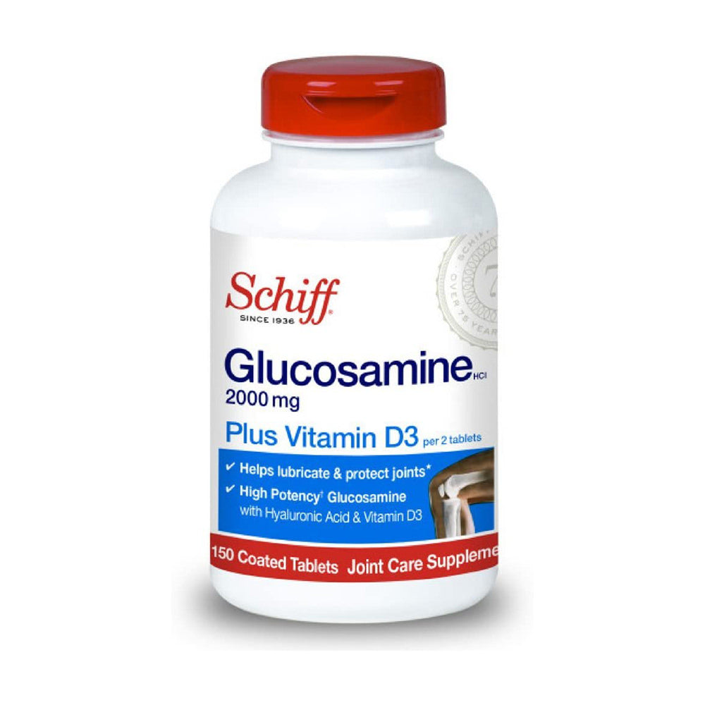 Viên uống bổ khớp Schiff Glucosamine 2000mg plus Vitamin D3. hộp 150 viên của Mỹ - hình ảnh sản phẩm chính