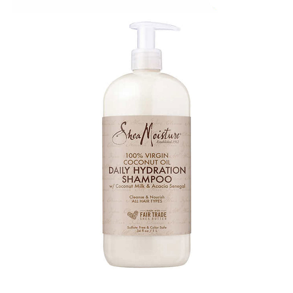 Dầu gội Shea Moisture 100% Virgin Coconut Oil Daily Hydration Shampoo 1L - ảnh sản phẩm 1