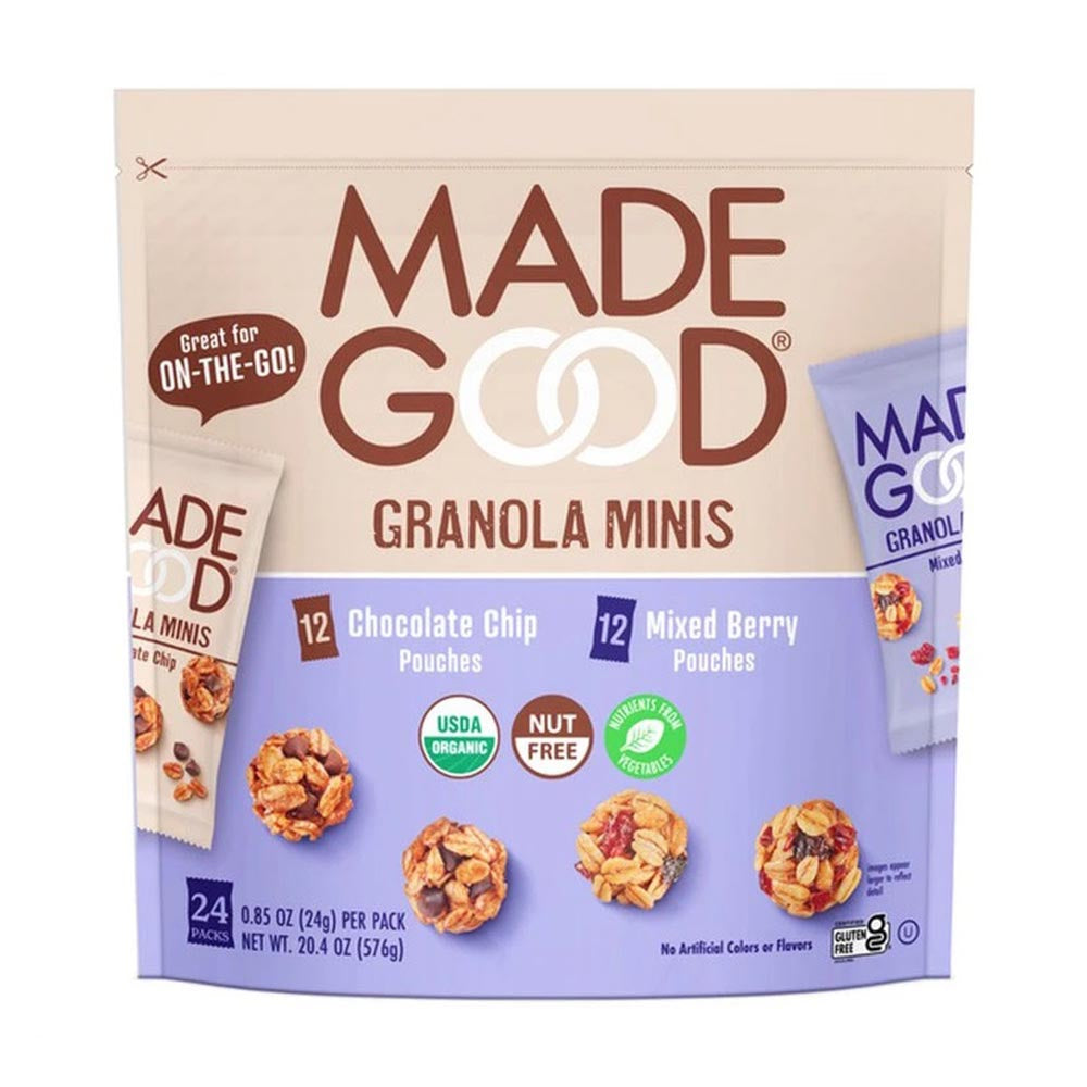 Bánh ngũ cốc organic Made Good Granola Minis gồm 24 bánh - hình ảnh sản phẩm chính