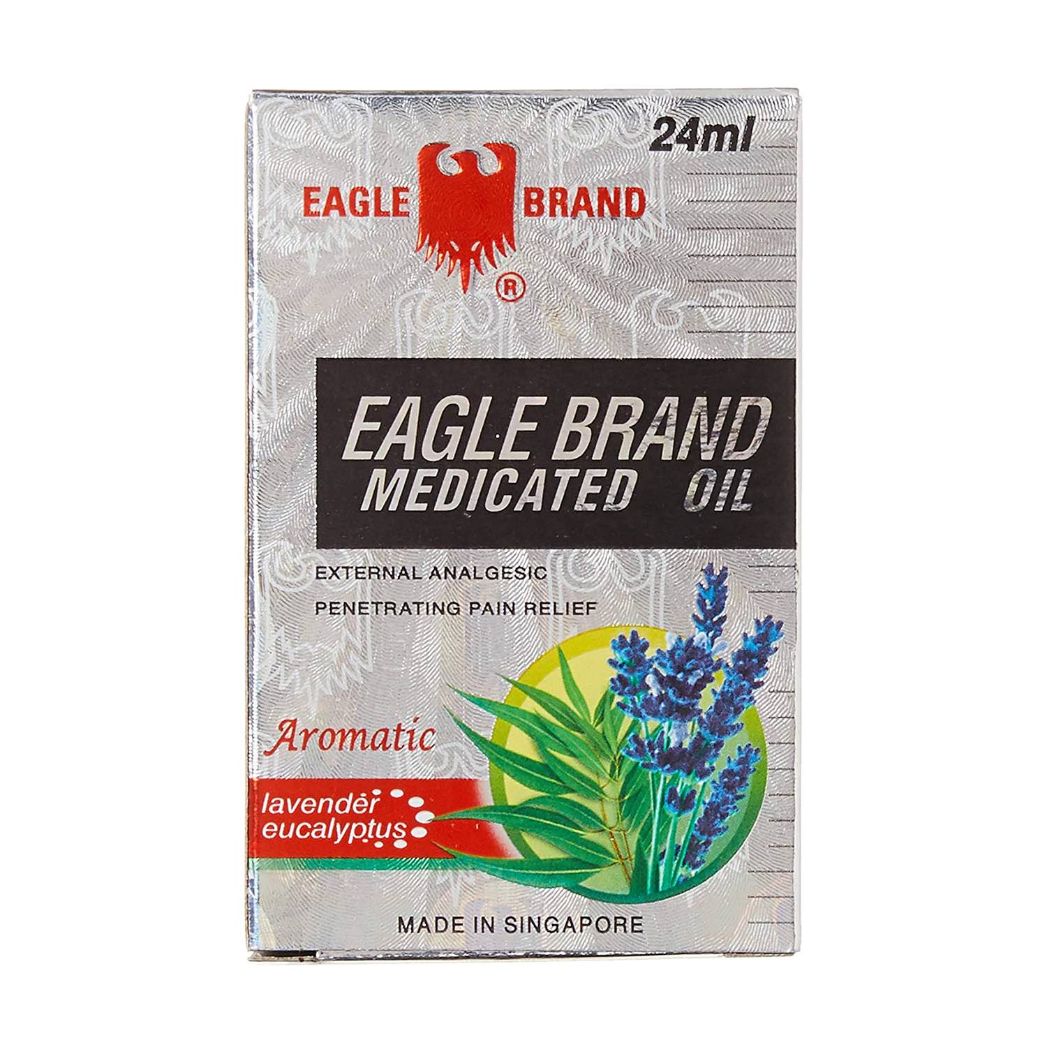 Dầu gió trắng Mỹ Eagle Brand Medicated Oil 24ml - hình ảnh chi tiết 4