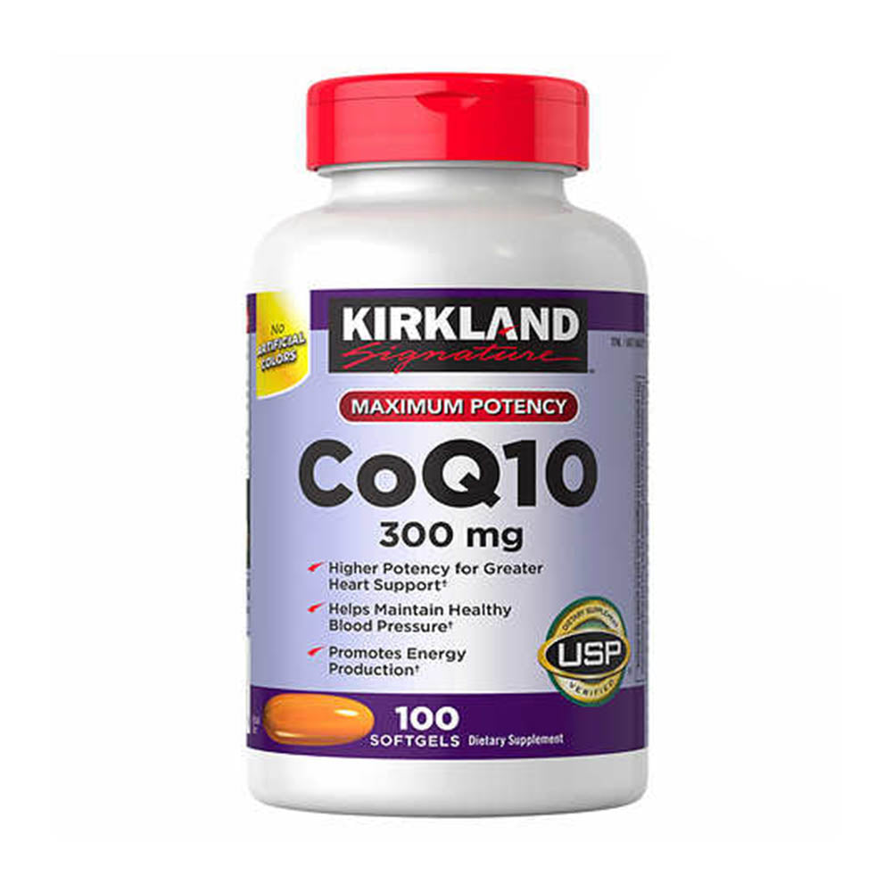 Thuốc bổ tim mạch Kirkland Signature CoQ10 300mg 100 viên của Mỹ - hình ảnh sản phẩm chính