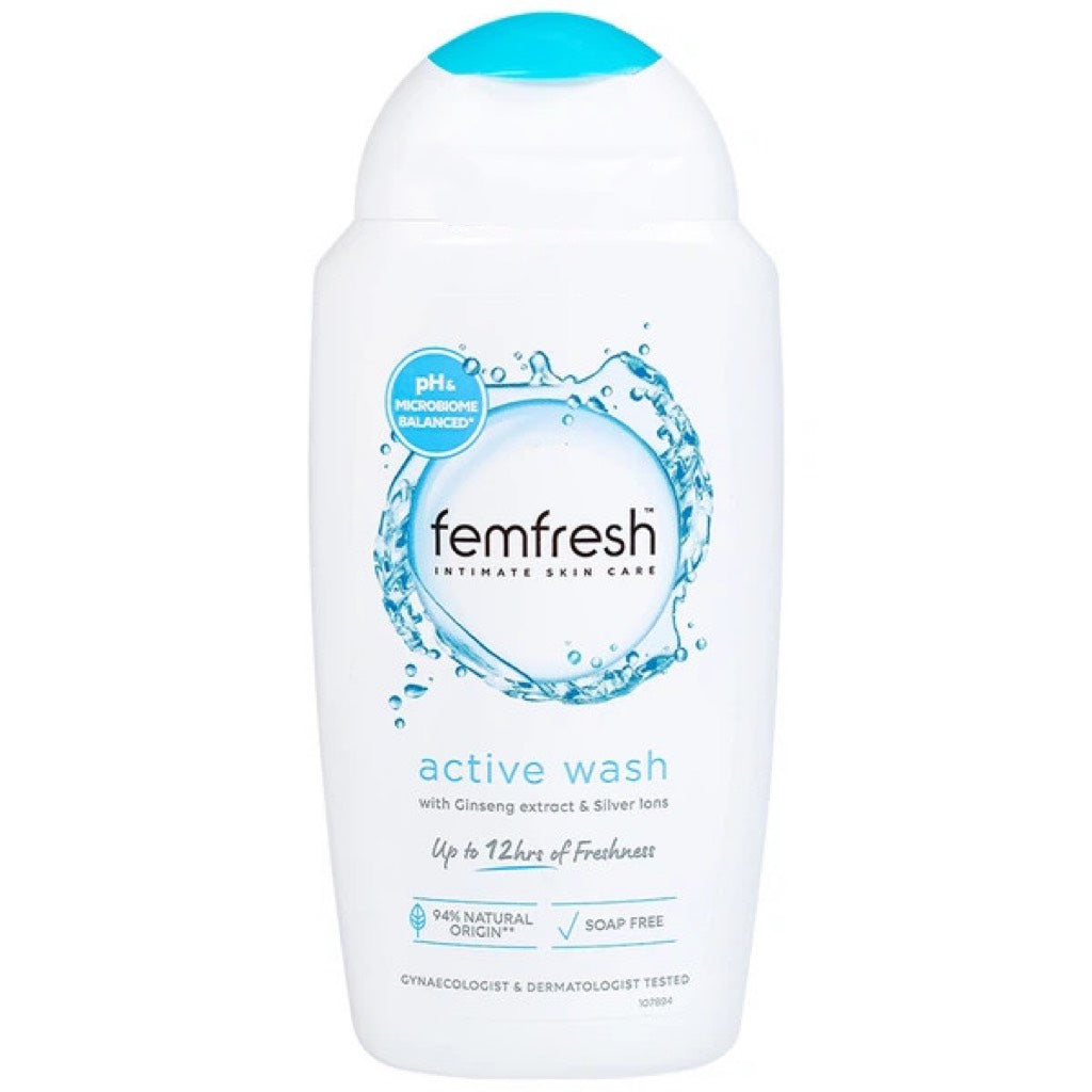 Nước rửa phụ khoa Femfresh Active Fresh Wash 250ml của Anh - hình ảnh chi tiết 2