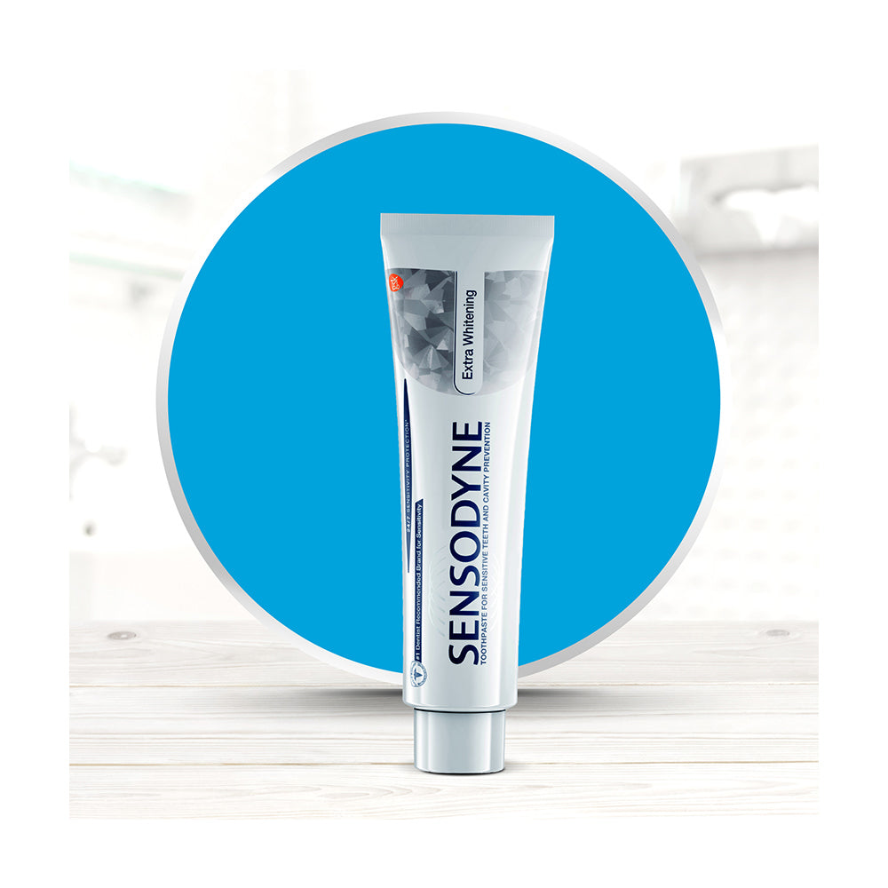 Kem đánh răng Sensodyne Extra Whitening dành cho răng bị ê buốt của Mỹ 184g - ảnh sản phẩm 3