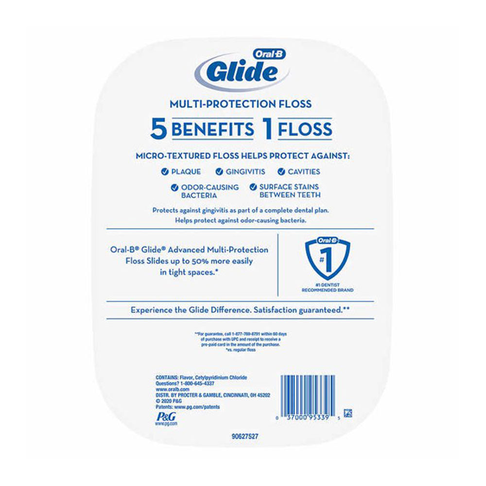 Chỉ nha khoa ORAL-B Glide Advanced Multi Protection Floss Clear Mint Set 44m x6 hộp - ảnh sản phẩm 4