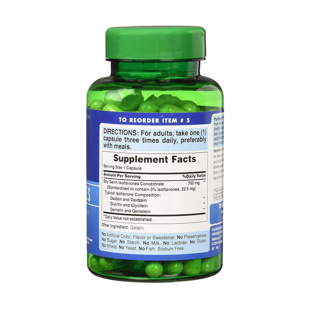 Viên Mầm Đậu Nành Non-GMO Soy Isoflavones 120 viên - hình ảnh chi tiết 4