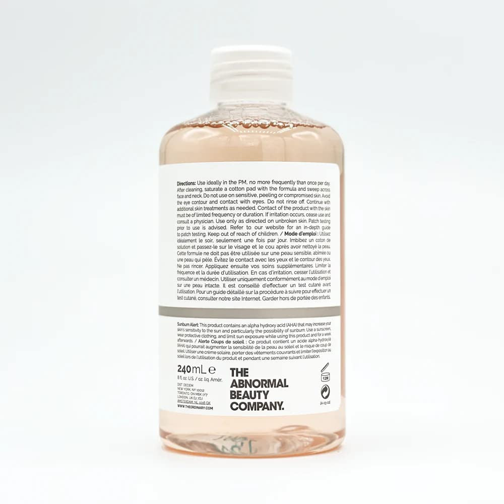 Nước hoa hồng làm sạch dịu nhẹ, se khít lỗ chân lông, tẩy da chết The Ordinary Glycolic Acid 7% Toning Solution 240ml - hình ảnh chi tiết 4