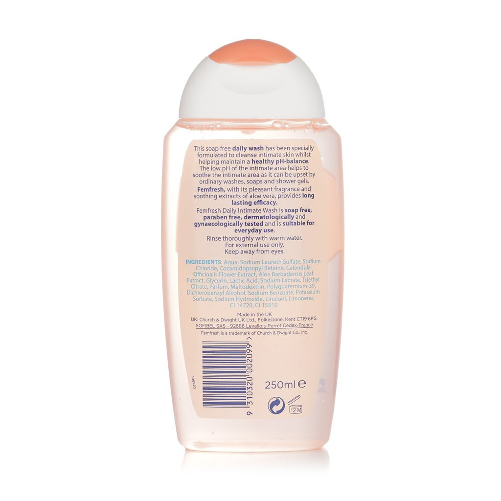 Nước rửa phụ khoa Femfresh Active Fresh Wash 250ml - hình ảnh chi tiết 3