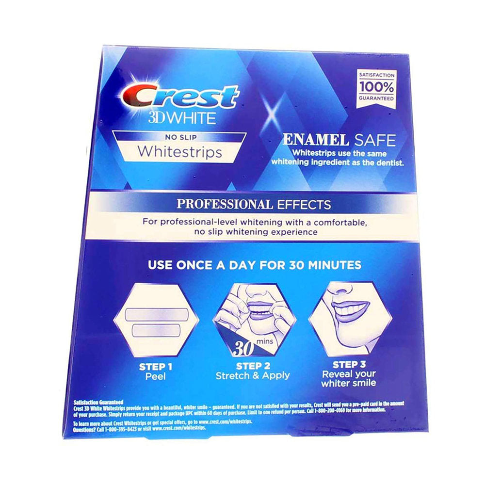 Miếng dán trắng răng Crest 3D Whitestripes Proffesional Effects 40 miếng/ hộp - hình ảnh chi tiết 2