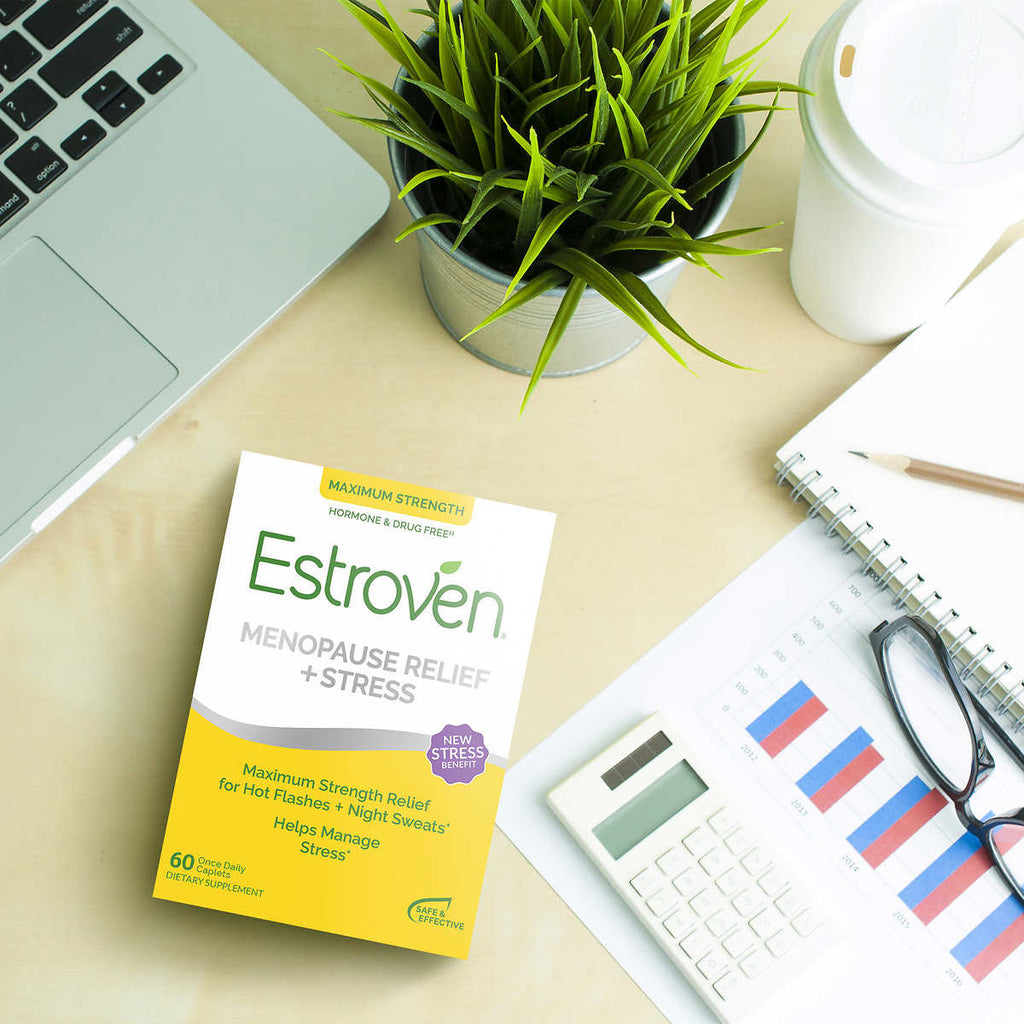 Cân bằng nội tiết tố cho phụ nữ Estroven Maximum Strength + Energy 60 viên - hình ảnh chi tiết 4