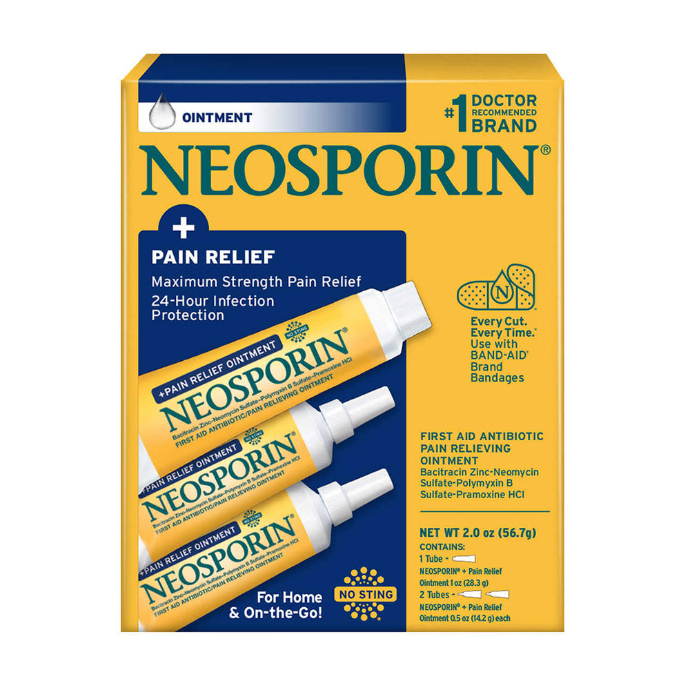 Kem mỡ kháng viêm, liền sẹo Neosporin Original Ointment (Set 3) - hình ảnh sản phẩm chính
