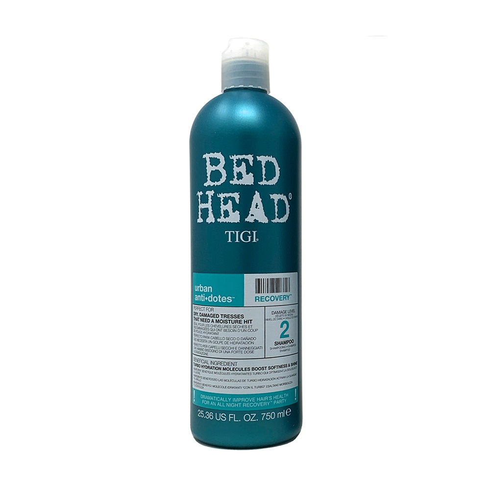 Dầu gội xã TiGi BED HEAD phụ hồi sinh lực 2 Urban Antidotes 750ml x2 (Xanh) - hình ảnh sản phẩm chính