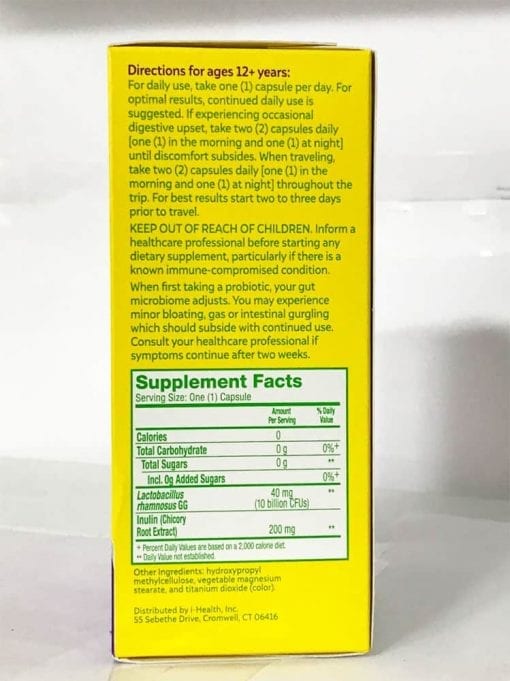 Viên uống hỗ trợ hệ tiêu hóa từ Culturelle Digestive Health Probiotic 80 viên - ảnh sản phẩm 4