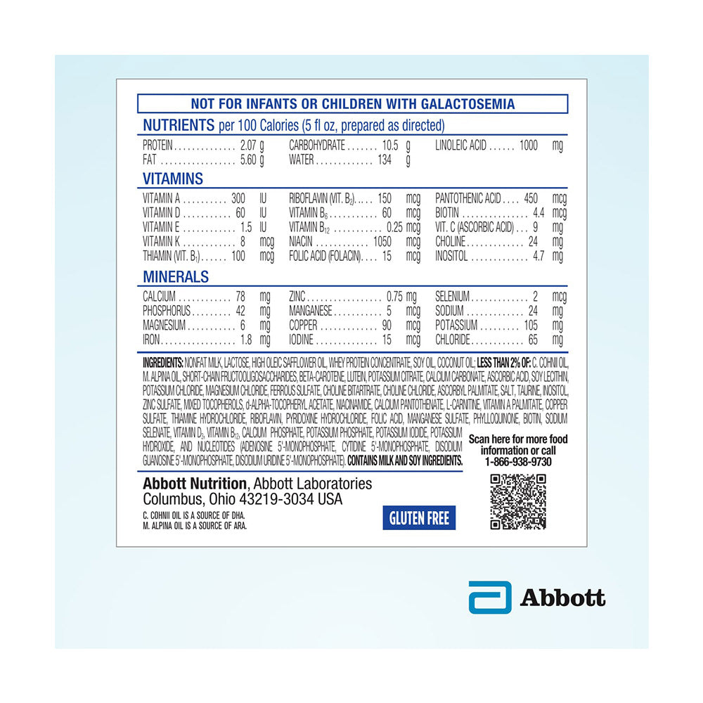 Sữa bột Similac Advance tối ưu hệ miễn dịch dành cho bé từ 0-12 tháng của Mỹ - hình ảnh chi tiết 3