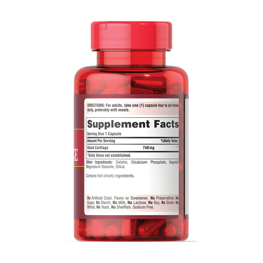 Sụn vi của Mỹ Puritan's Pride 740mg 100 viên của Mỹ - hình ảnh chi tiết 2
