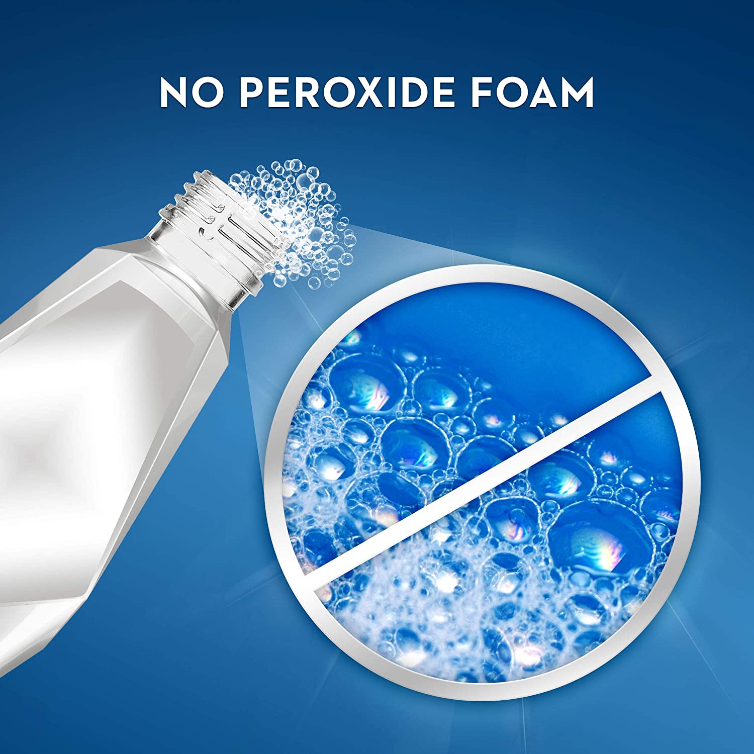 Nước súc miệng Crest 3D White Brilliance Whitening Experience Clean Mint 1 lít - hình ảnh chi tiết 6