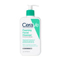 Sữa rửa mặt CeraVe dành cho da thường và da dầu CeraVe Foaming Facial Cleanser 355ml (Oily Skin Xanh Ngọc) - hình ảnh sản phẩm chính