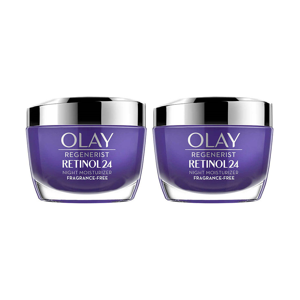 Kem dưỡng Olay Regenerist Retinol 24 Night Facial Moisturizer không mùi (vỉ 2 hộp màu tím) - ảnh sản phẩm 1