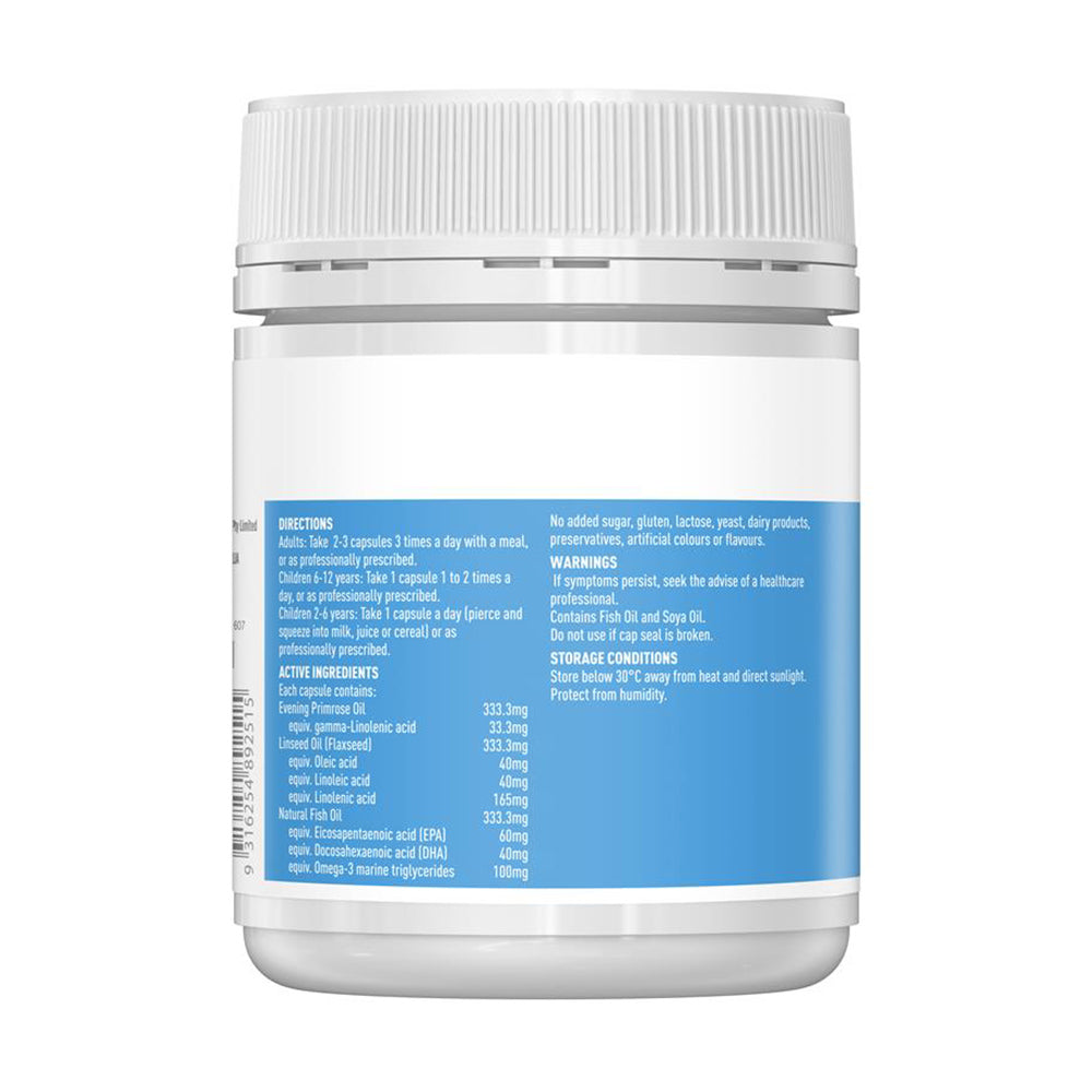 Viên uống dầu cá Omega Healthy Care Ultimate Omega 3-6-9 200 viên của Úc - hình ảnh chi tiết 3